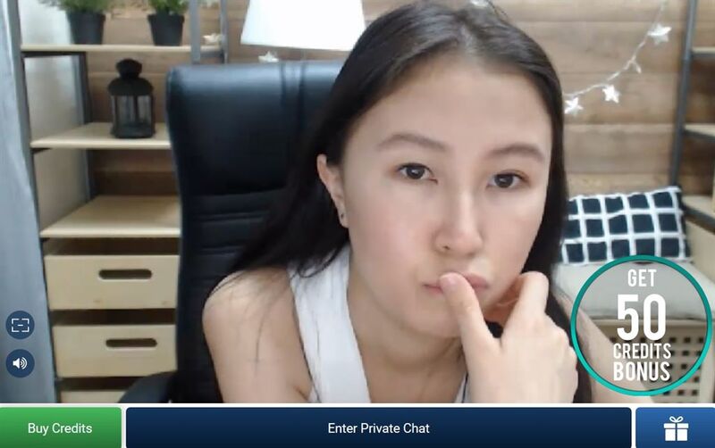 Asian cam2cam chats paid with a debit card on ImLive 