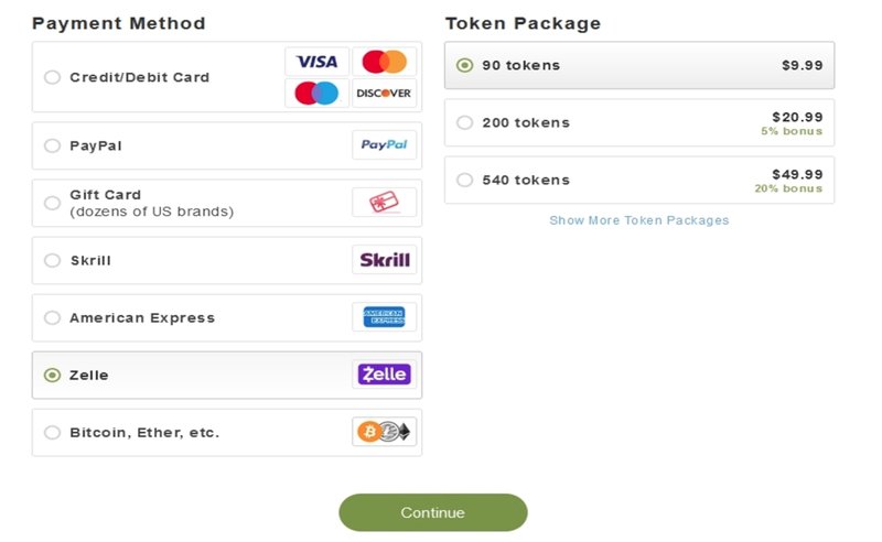 All you need to do is select Zelle as payment method at Stripcat checkout