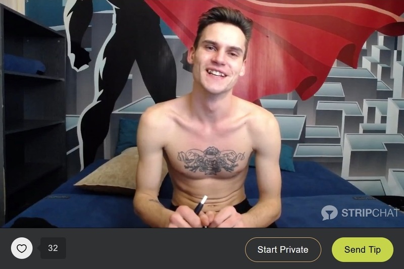 Exciting gay cam chats paid with bitcoin on Stripchat