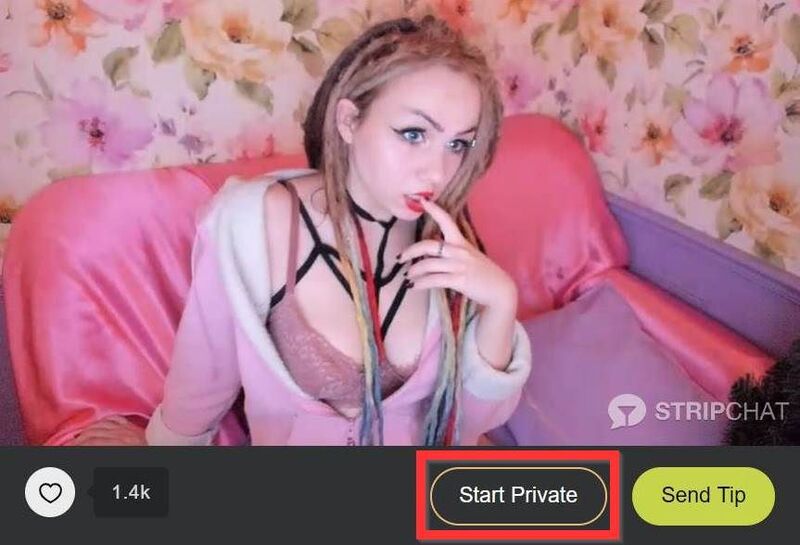 Click start private