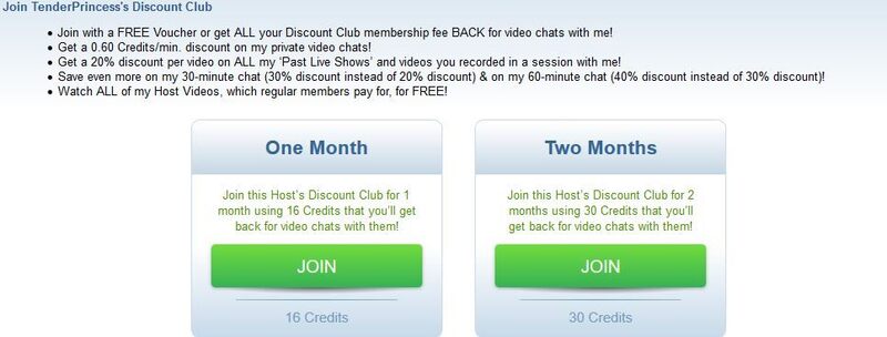 An ImLive Discount Club screenshot