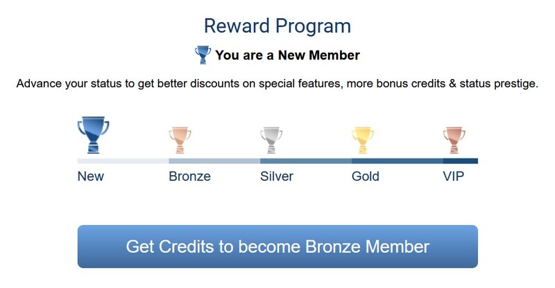With ImLive you earn points just by being on the site and using credits