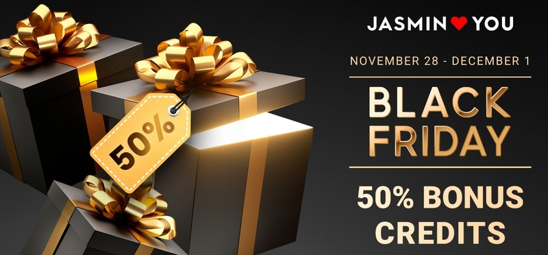 LiveJasmin Black Friday and Cyber Monday sex cam deal
