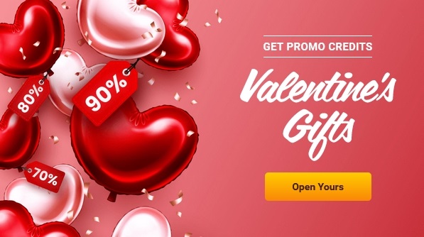 LiveJasmin Valentine's Day cam site promotion