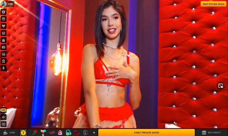 LiveJasmin are total pros and stream in 720p HD quality