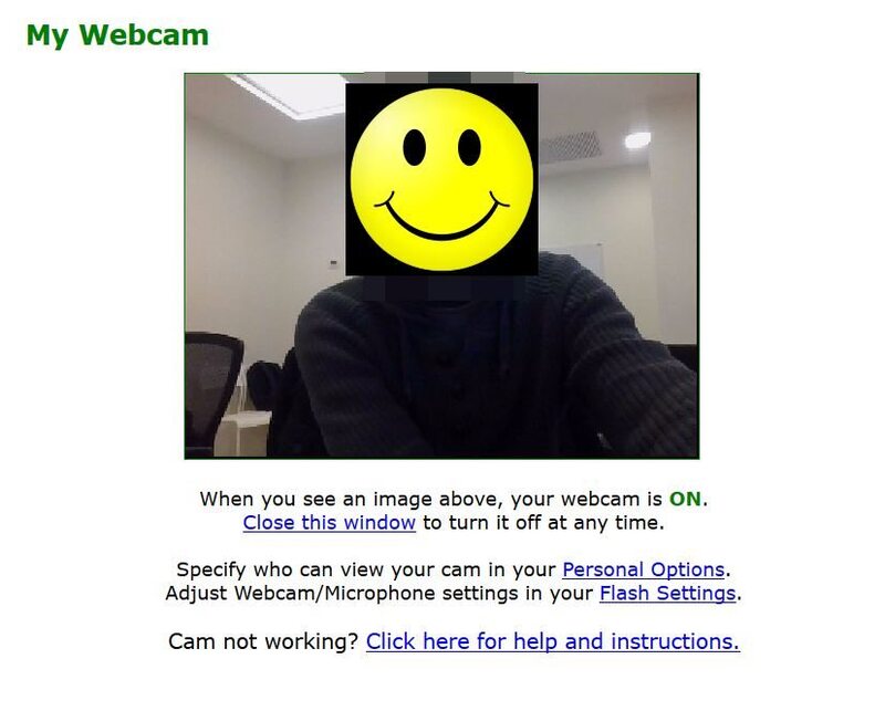 What your chat room will look like on MyFreeCams