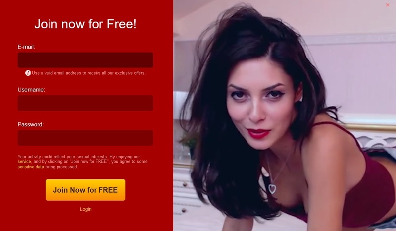 Registration on LiveJasmin is quick, easy, and free