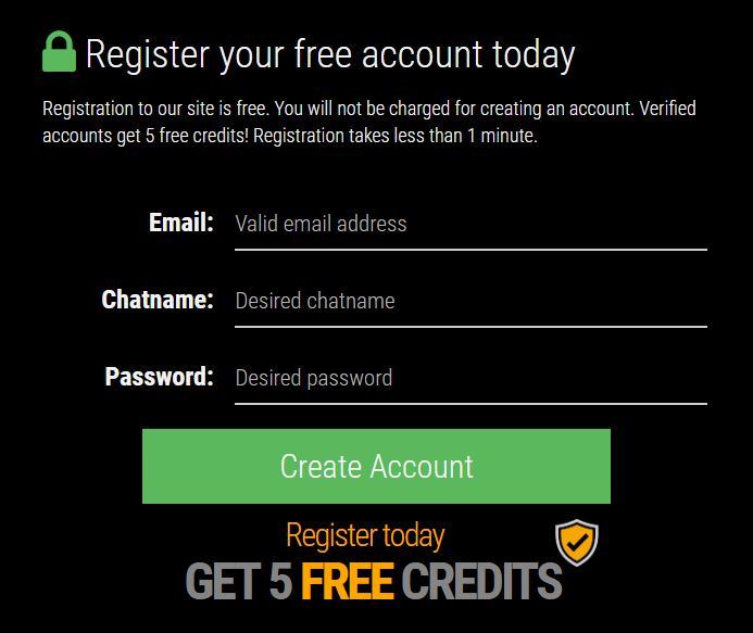 SecretFriends registration screen