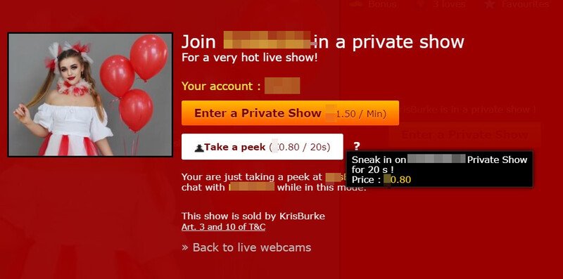 Sneak a peek in a private X-rated cam show at XLoveCam.com
