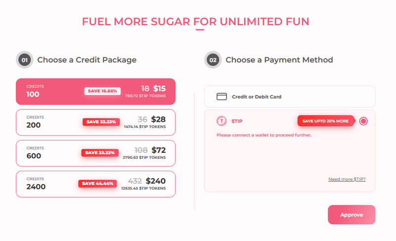 SugarBounce is a new freemium cam site that allows you to use cryptocurrencies